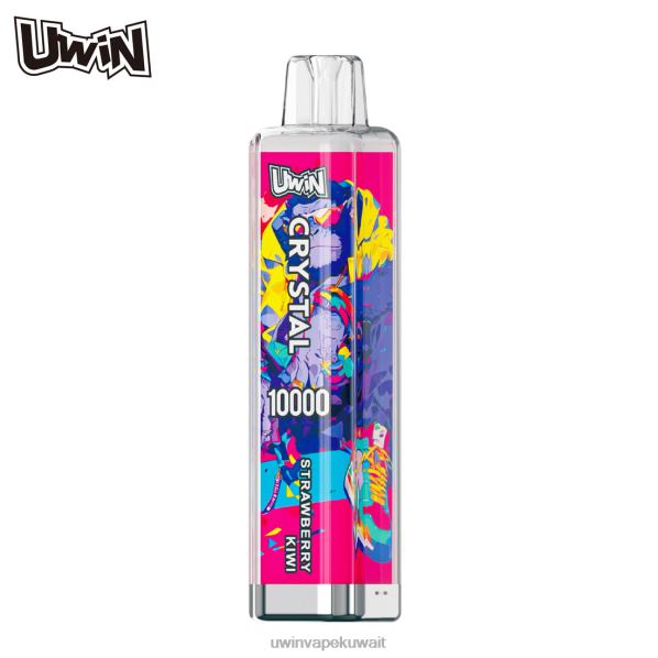 Uwin Vape الطلب - UWIN CRYSTAL 10000 سيجارة للاستعمال مرة واحدة كيوي فراولة H62X611