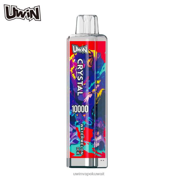 Uwin Vape الطلب - UWIN CRYSTAL 10000 سيجارة للاستعمال مرة واحدة ثلج البطيخ H62X65
