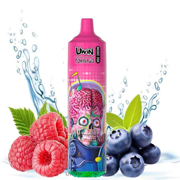 Uwin Vape النفثات - UWIN CRYSTAL 35 ألف سيجارة يمكن التخلص منها توت العليق H62X616