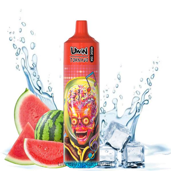 Uwin Vape الكويت - UWIN CRYSTAL 35 ألف سيجارة يمكن التخلص منها ثلج البطيخ H62X620