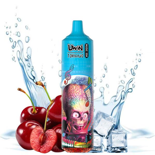 Uwin Vape السعر - UWIN CRYSTAL 35 ألف سيجارة يمكن التخلص منها جليد الكرز H62X621