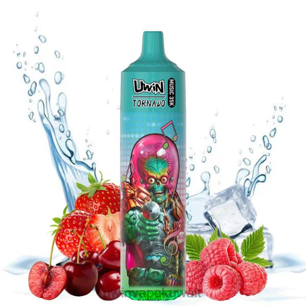 Uwin Vape النفثات - UWIN CRYSTAL 35 ألف سيجارة يمكن التخلص منها الفراولة، التوت، الكرز، الجليد H62X622